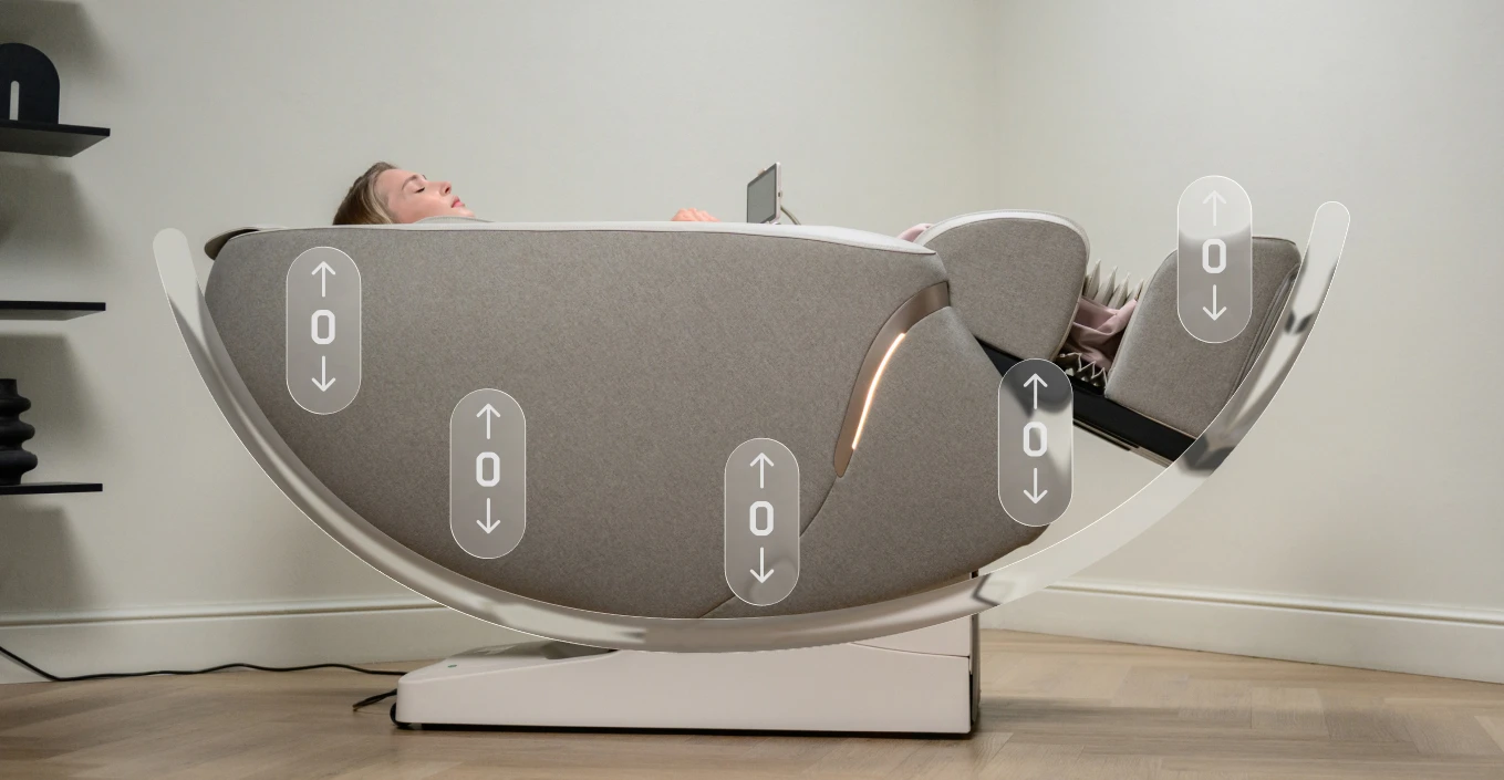 Режим Zero-G в кресле Orlauf Alfa